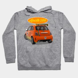 ABARTH 500 506 Back Hoodie